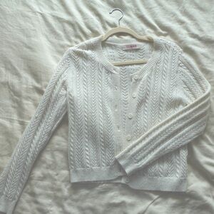 Cumar Cardigan - White (one size)
